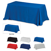 "Zenyatta Six" 4-Sided Throw Style Table Covers & Table Throws -Blanks / Fits 6 ft Table